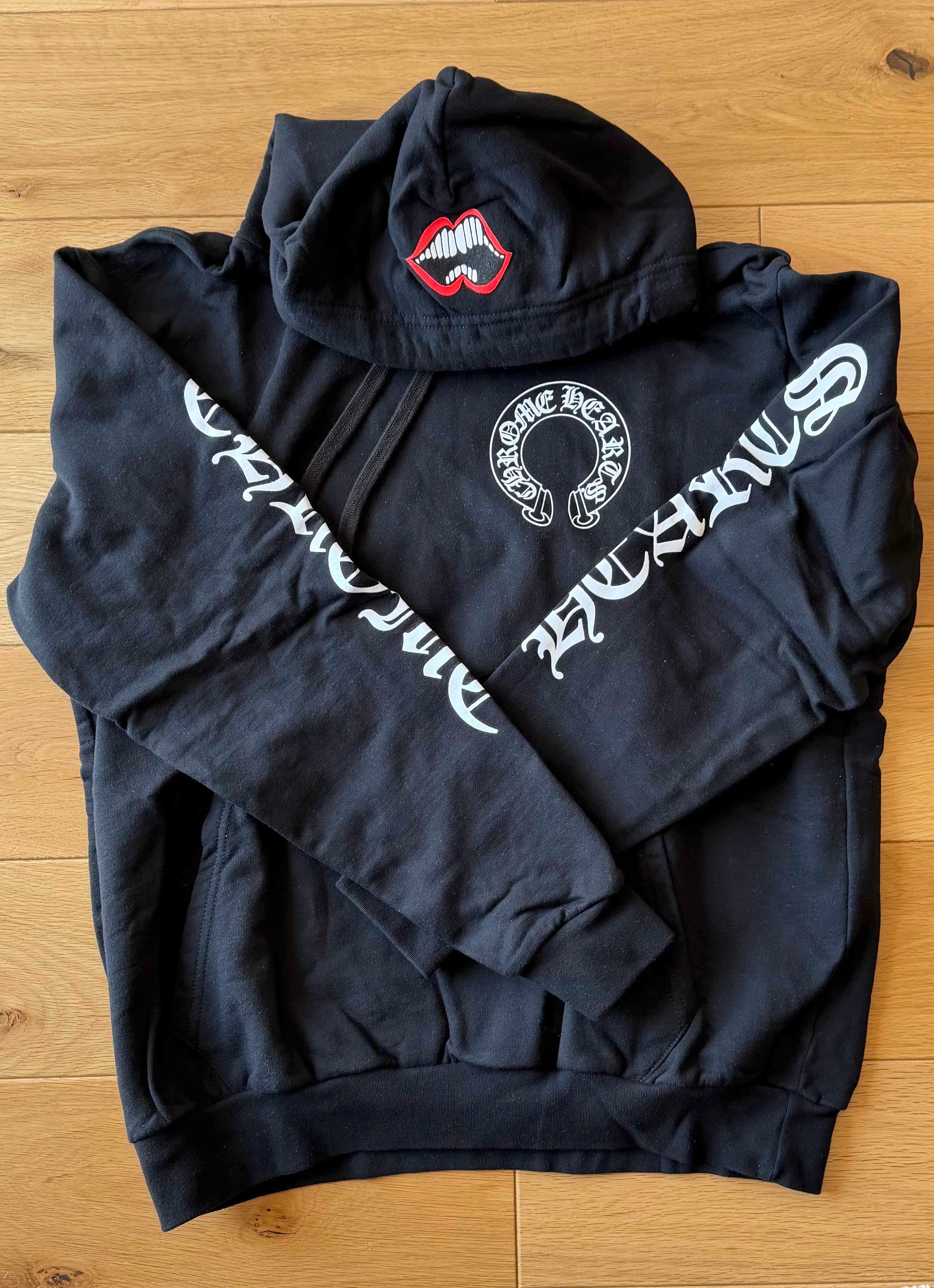 Chrome Hearts Matty Boy Chomper Horseshoe Hoodie "Black"