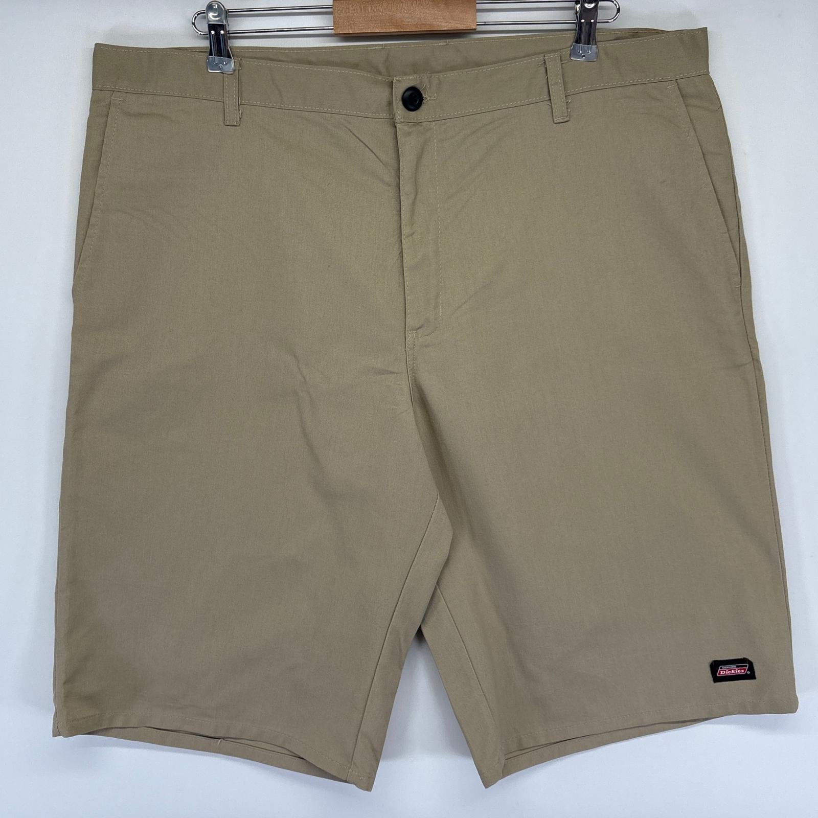 古着 ディッキーズ Dickies ショートパンツ ワーク ハーフ 短パン ワンポイントロゴ 半ズボン ベージュ メンズ