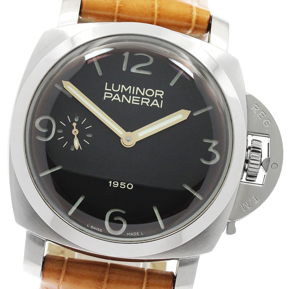 ☆良品 パネライ ルミノール 1950 世界1950本限定 メンズ 【中古】