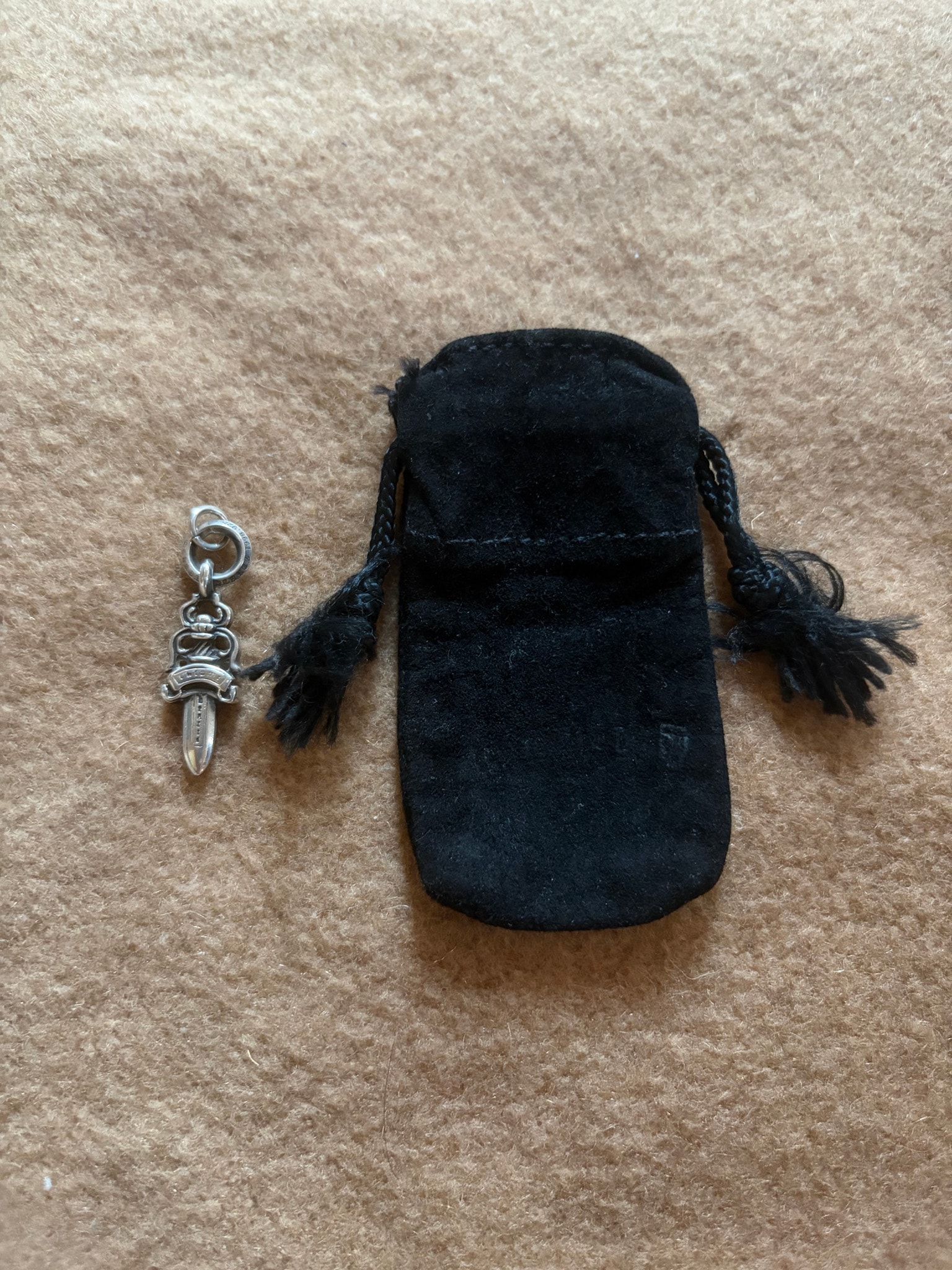Chrome Hearts #5 Dagger Charm "Silver"