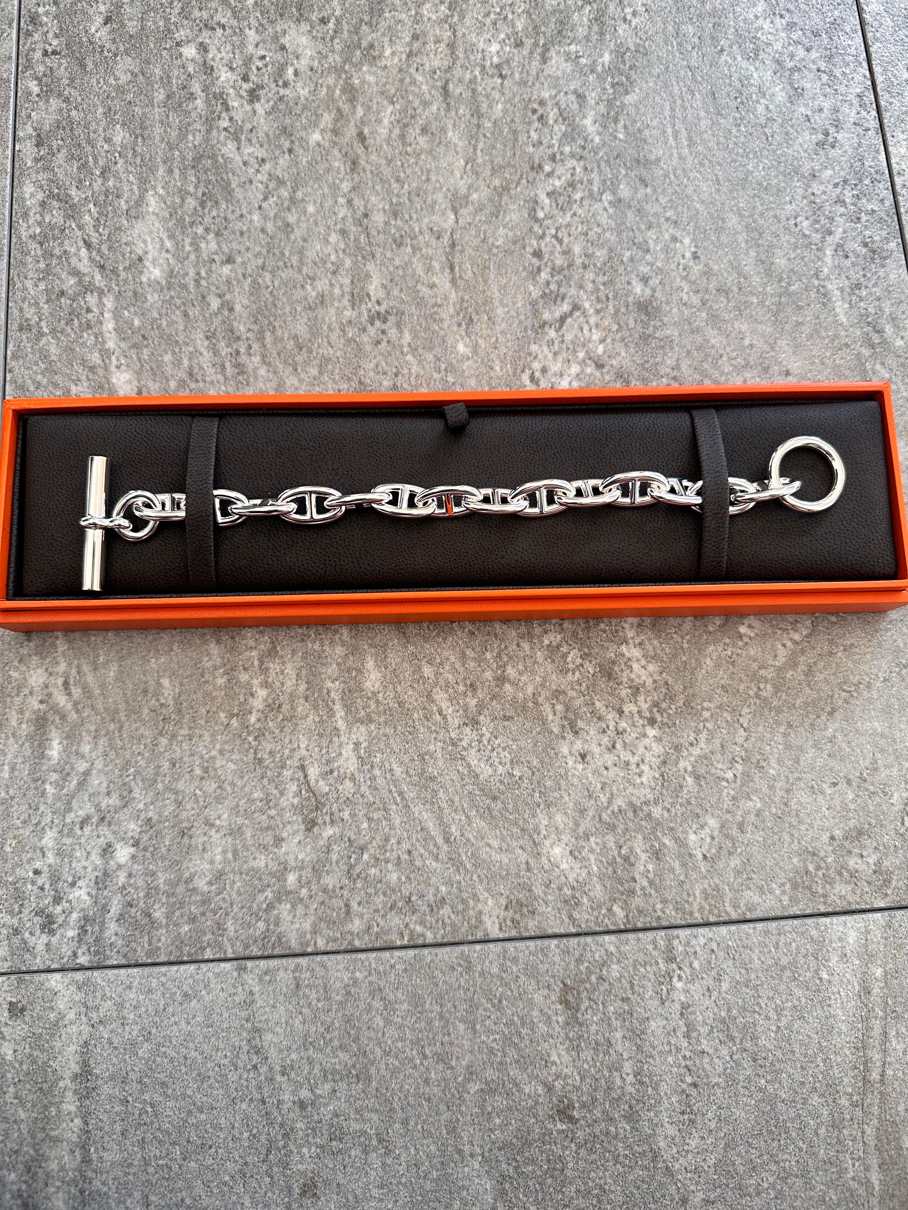 Hermes Chaine D'ancre GM Bracelet "Silver"