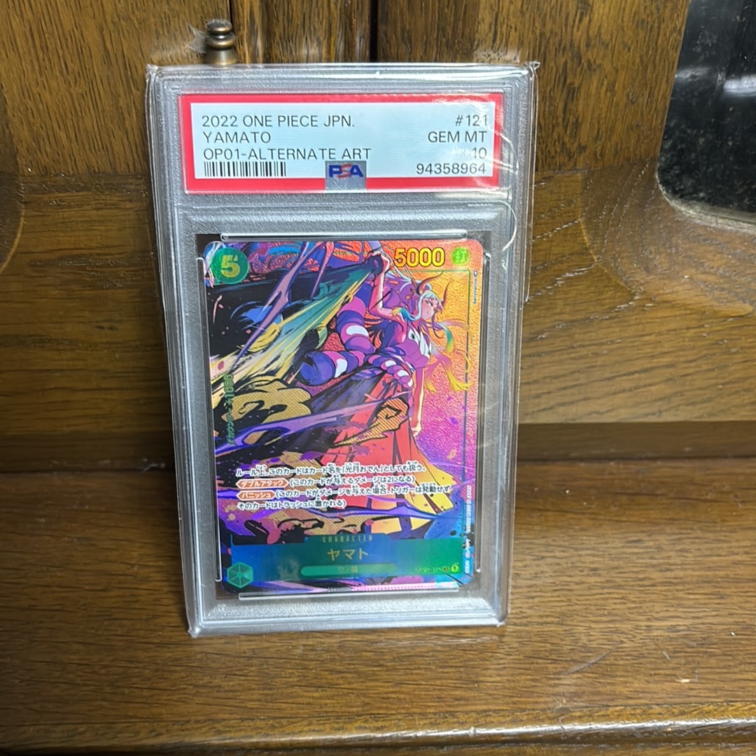 ヤマト ロマンスドーン OP01-121 シークレット PSA10 PSA10・鑑定品