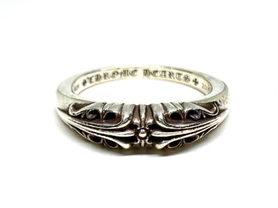 Chrome Hearts Baby Classic K&T Ring "Silver"