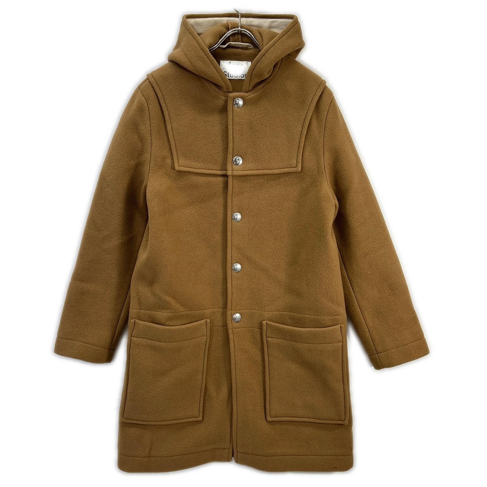 アクネ ストゥディオズ FN-MN-OUTW00023 ブラウン 18AW メルトンダッフルコート 44