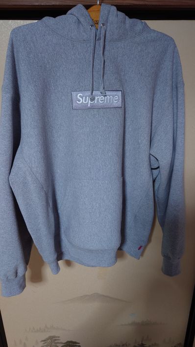 Supreme Box Logo Hooded Sweatshirt "Heather Grey" (24FW)