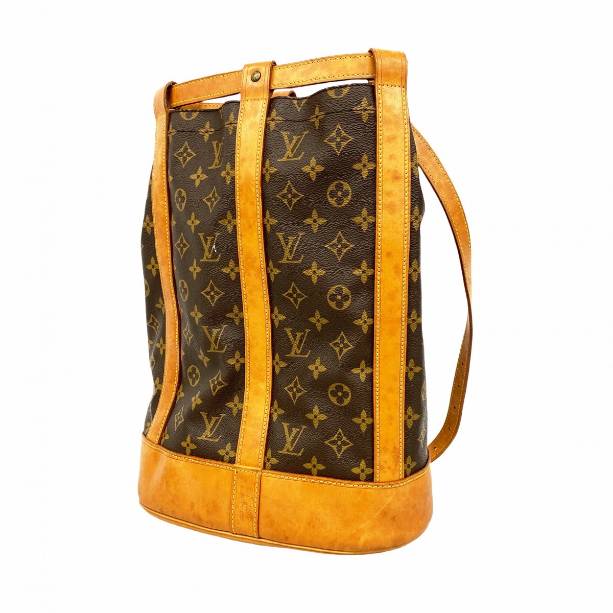 【6dc3097-k】ルイヴィトン ショルダーバッグ モノグラム ランドネPM M42243 ブラウン【中古】レディース