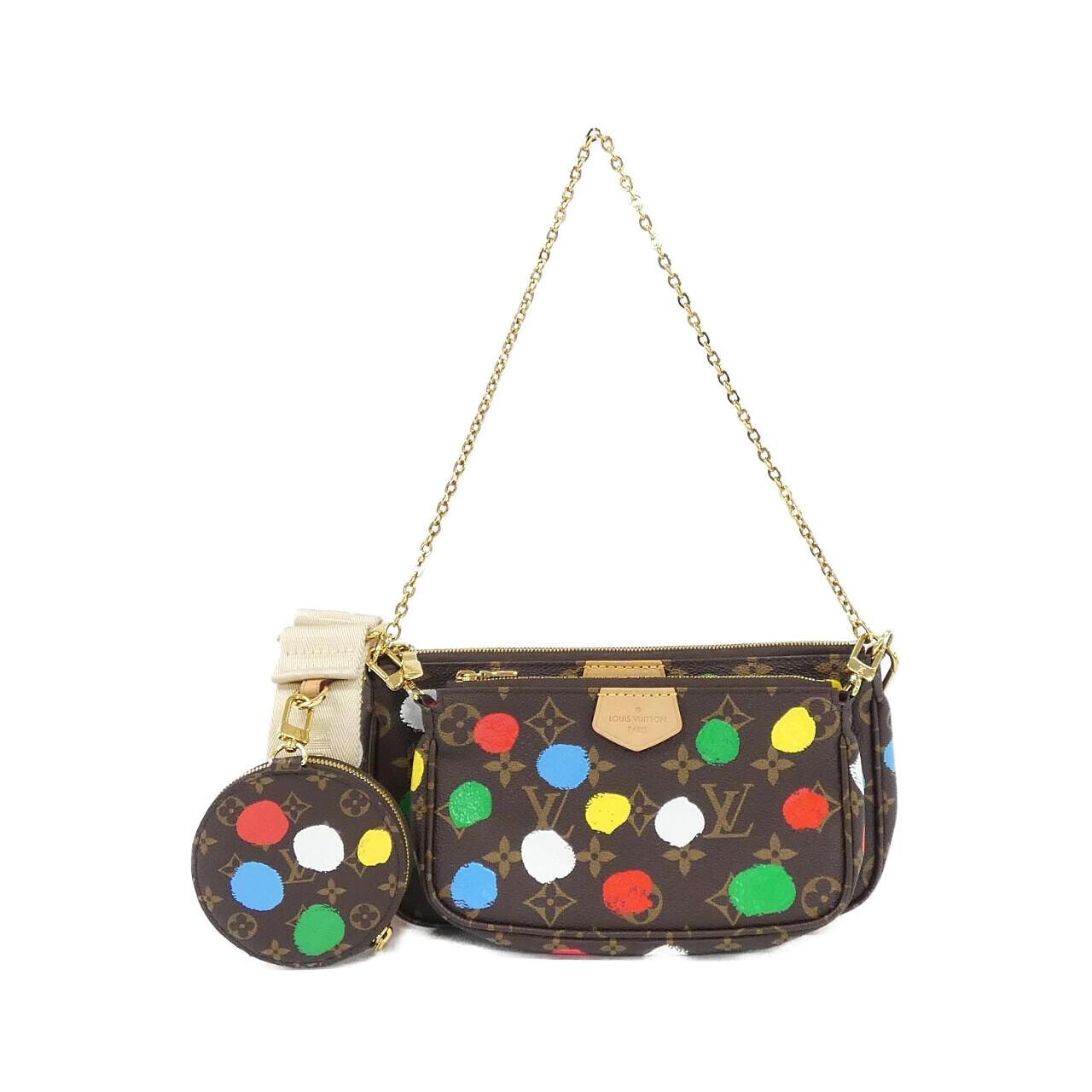 ルイヴィトン モノグラム(LV X YK) ミュルティ ポシェット アクセソワール M46385 ショルダーバッグ