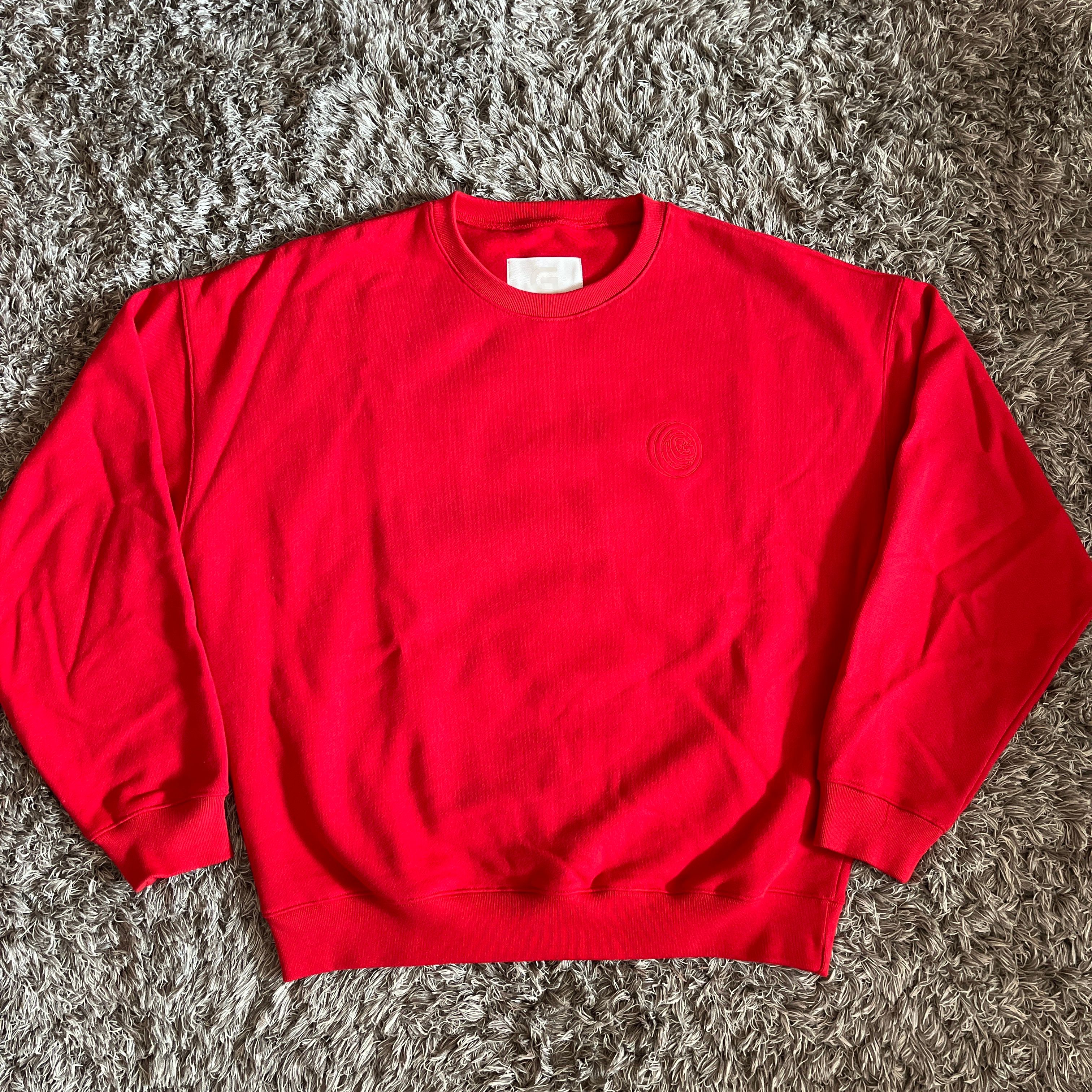 GADID ANONIEM JOHN / RED ガディッドアノニム スウェット