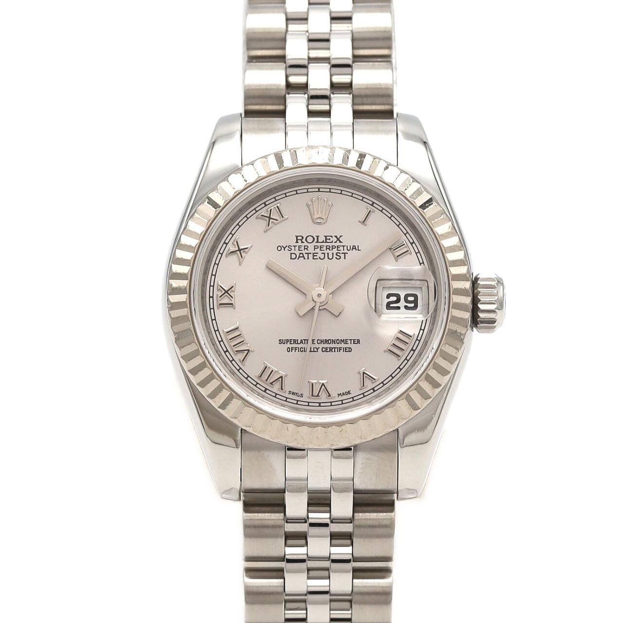 ROLEX Lady-Datejust "Silver/Stainless Steel/White Gold"