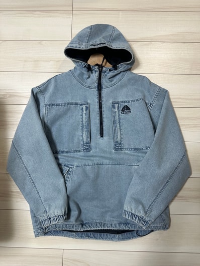 Supreme Nike ACG Denim Pullover "Washed Blue"