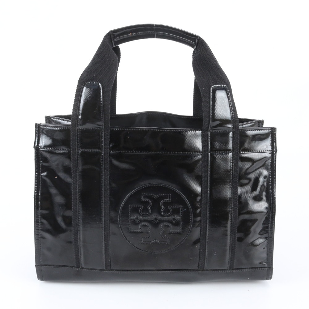 ■美品 トリーバーチダブルT ハンドバッグ レザー