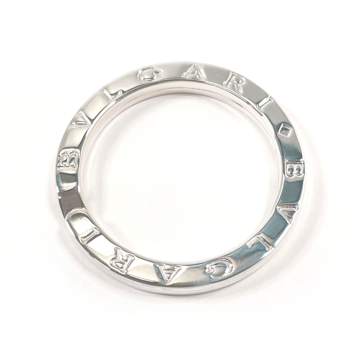 ブルガリ キーホルダー キーリング   シルバー