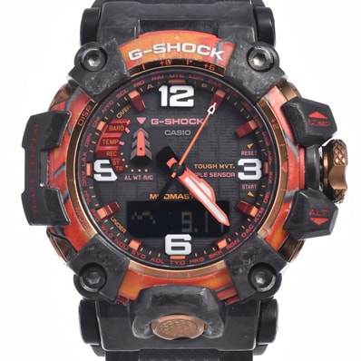 カシオ CASIO GWG-2040FR-1AJR G-SHOCK 40th Anniversary Flare Red ブラック ソーラー電波 メンズ 腕時計 J#150313