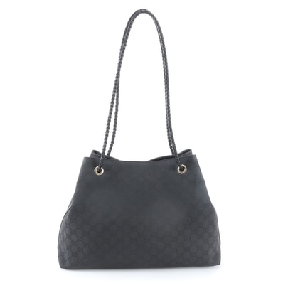 ■美品 グッチ GGキャンバス 419689 トート バッグ