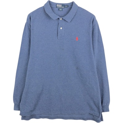 古着 ラルフローレン Ralph Lauren POLO by Ralph Lauren 長袖 ポロシャツ メンズXXL相当/eaa667187