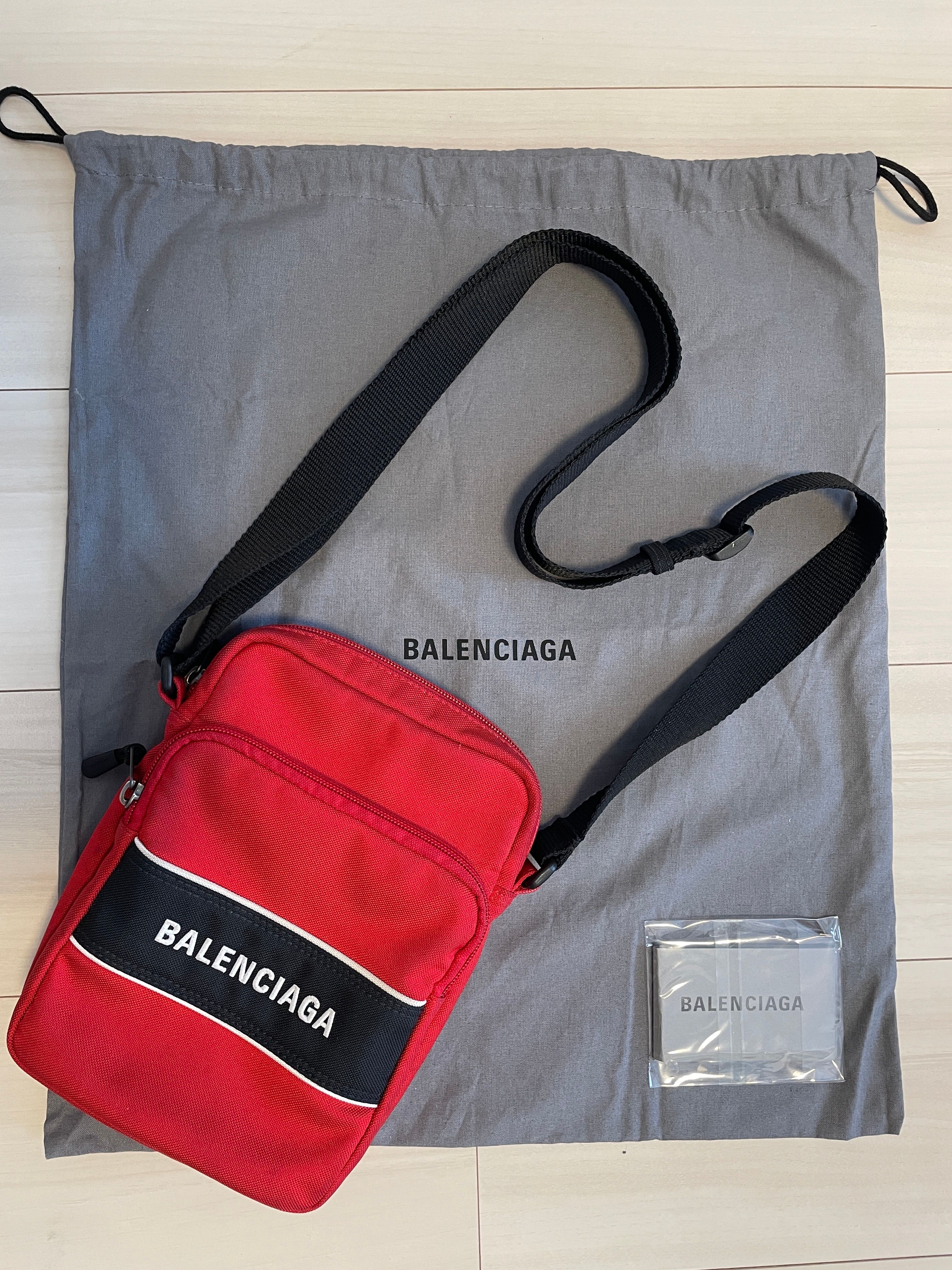 BALENCIAGA Sport Small Messenger Bag "Red"