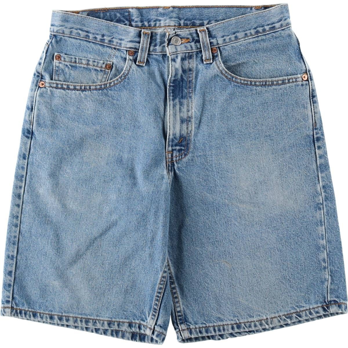古着 90年代 リーバイス Levi's 550 RELAXED FIT デニムショーツ ショートパンツ カナダ製 メンズw32相当 ヴィンテージ/eaa647998