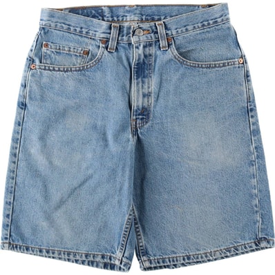 古着 90年代 リーバイス Levi's 550 RELAXED FIT デニムショーツ ショートパンツ カナダ製 メンズw32相当 ヴィンテージ/eaa647998