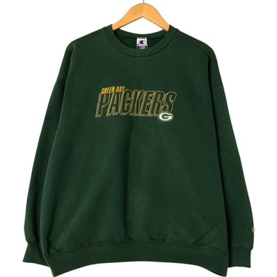 古着 90年代 チャンピオン Champion NFL GREEN BAY PACKERS グリーンベイパッカーズ ロゴスウェットシャツ トレーナー メンズXL相当 ヴィンテージ/eaa554530