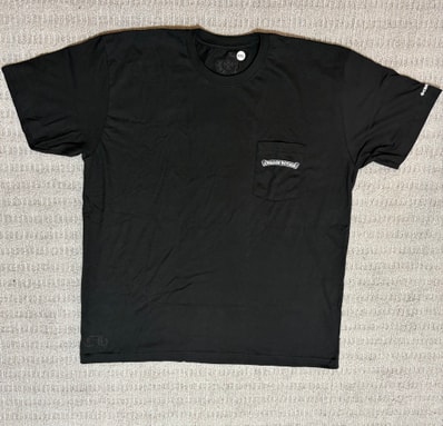 Chrome Hearts Scroll Label Print T-Shirt "Black"