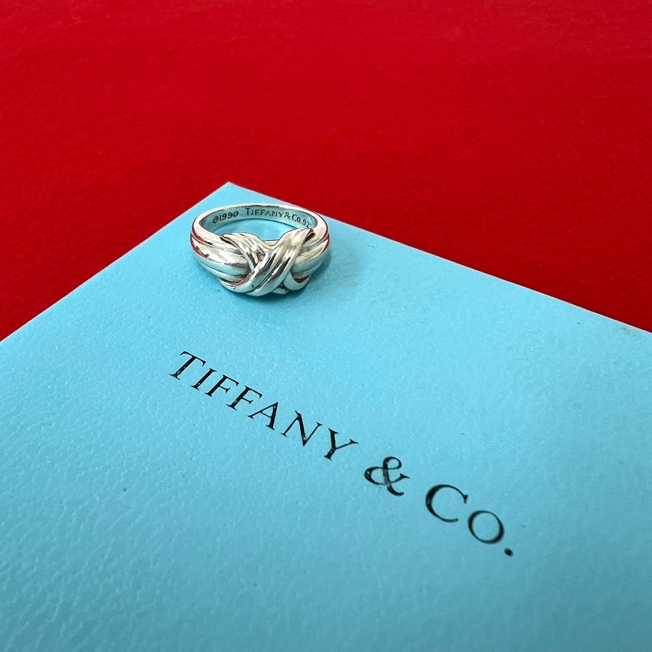TIFFANY&Co. ティファニー シグネチャー リング シルバー925 リング・指輪 6.5号 シルバー
19847