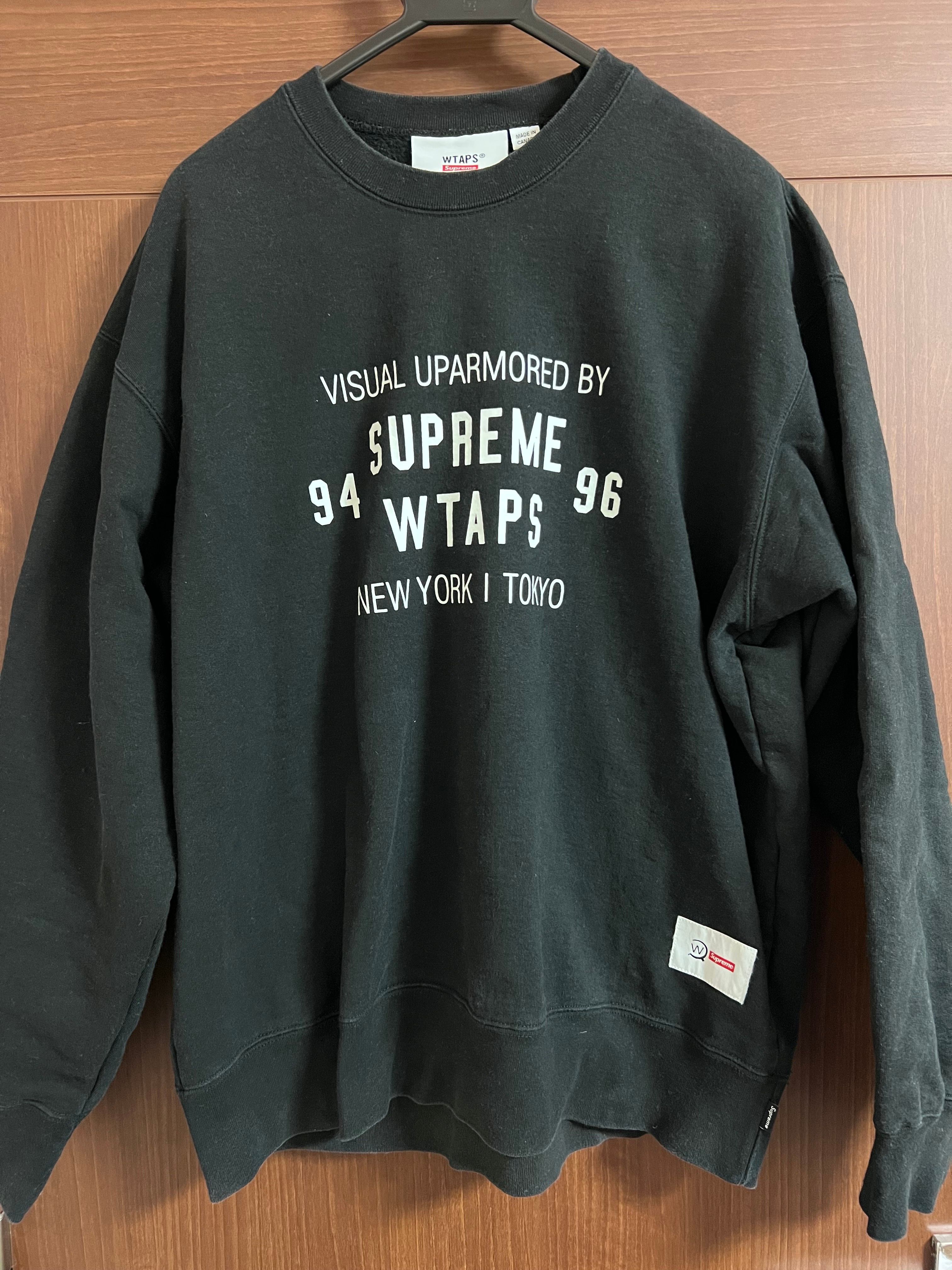 Supreme / WTAPS Crewneck "Black" 21274SPD-CSM03S