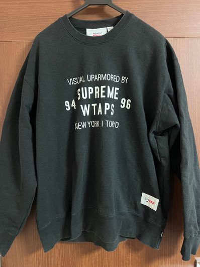Supreme / WTAPS Crewneck "Black" 21274SPD-CSM03S