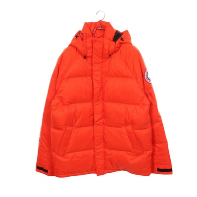カナダグース CANADA GOOSE APPROACH JACKET ダウンジャケット 衣料品 アウター ナイロン メンズ オレンジ系 2078M 【中古】