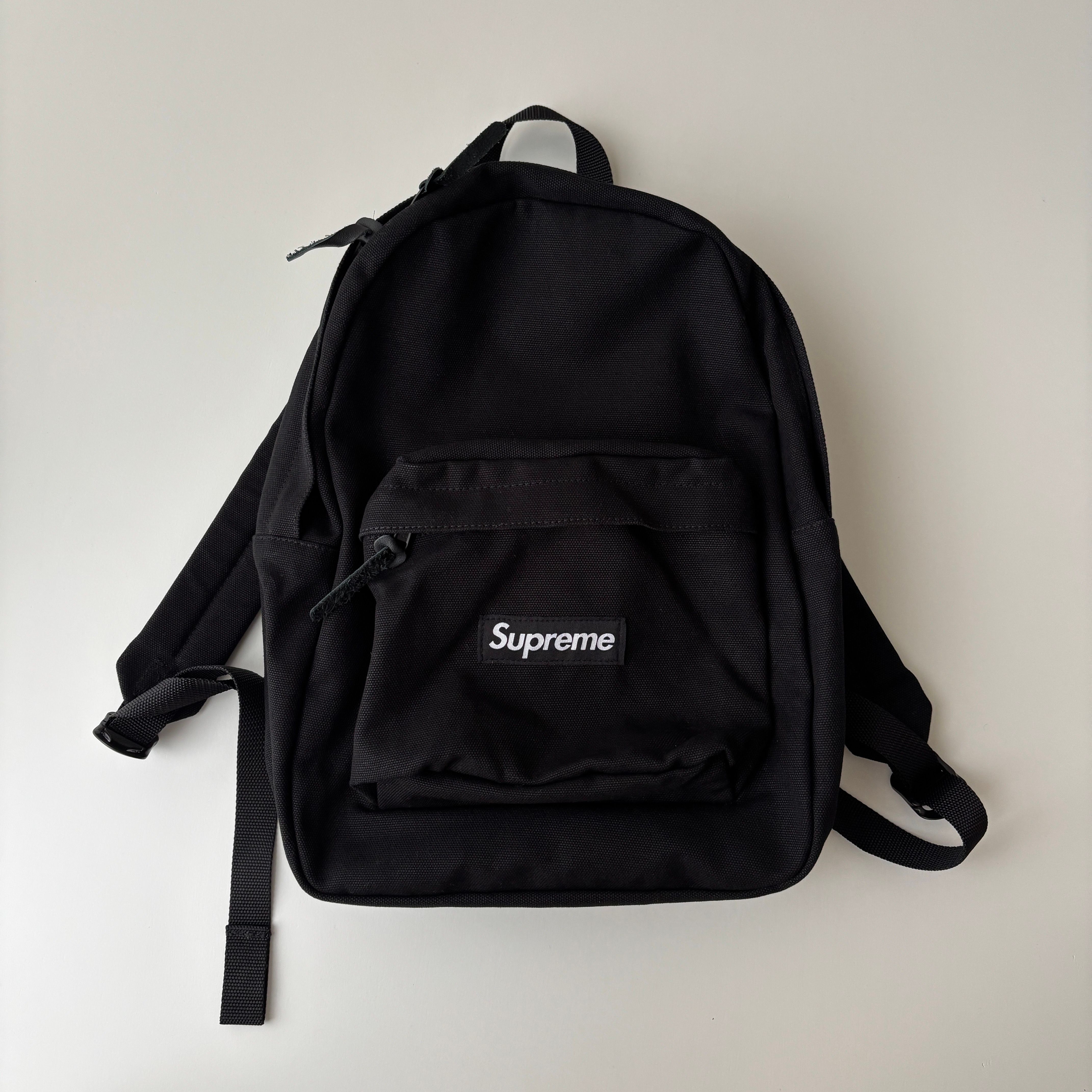 Supreme Canvas Backpack "Black"