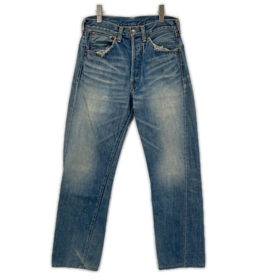 リーバイス 37501-006 インディゴ 37年復刻 シンチバック 501 ストレートデニムパンツ 32