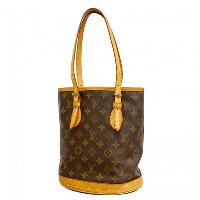 【6dd4898-h】ルイヴィトン トートバッグ モノグラム バケットPM M42238 ブラウン【中古】レディース