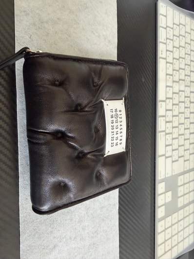 Maison Margiela Glam Slam Embroidered Wallet Small "Black"