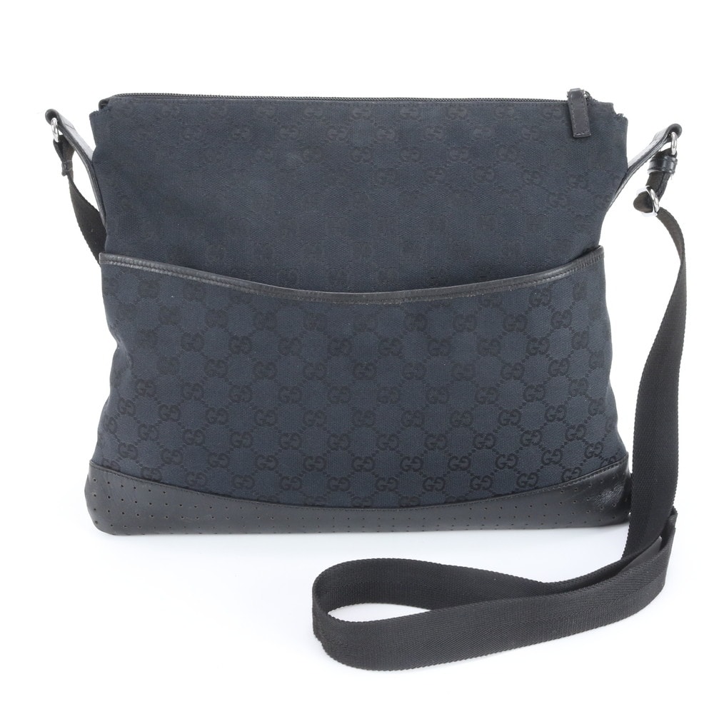 ■美品 グッチ GGキャンバス 145856 ショルダーバッグ
