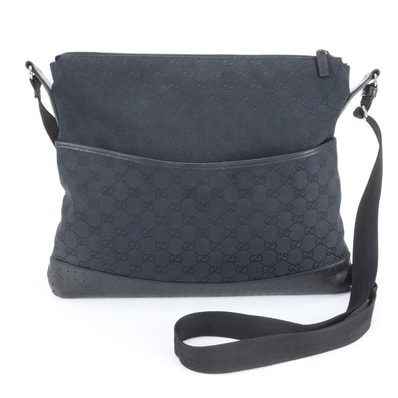 ■美品 グッチ GGキャンバス 145856 ショルダーバッグ