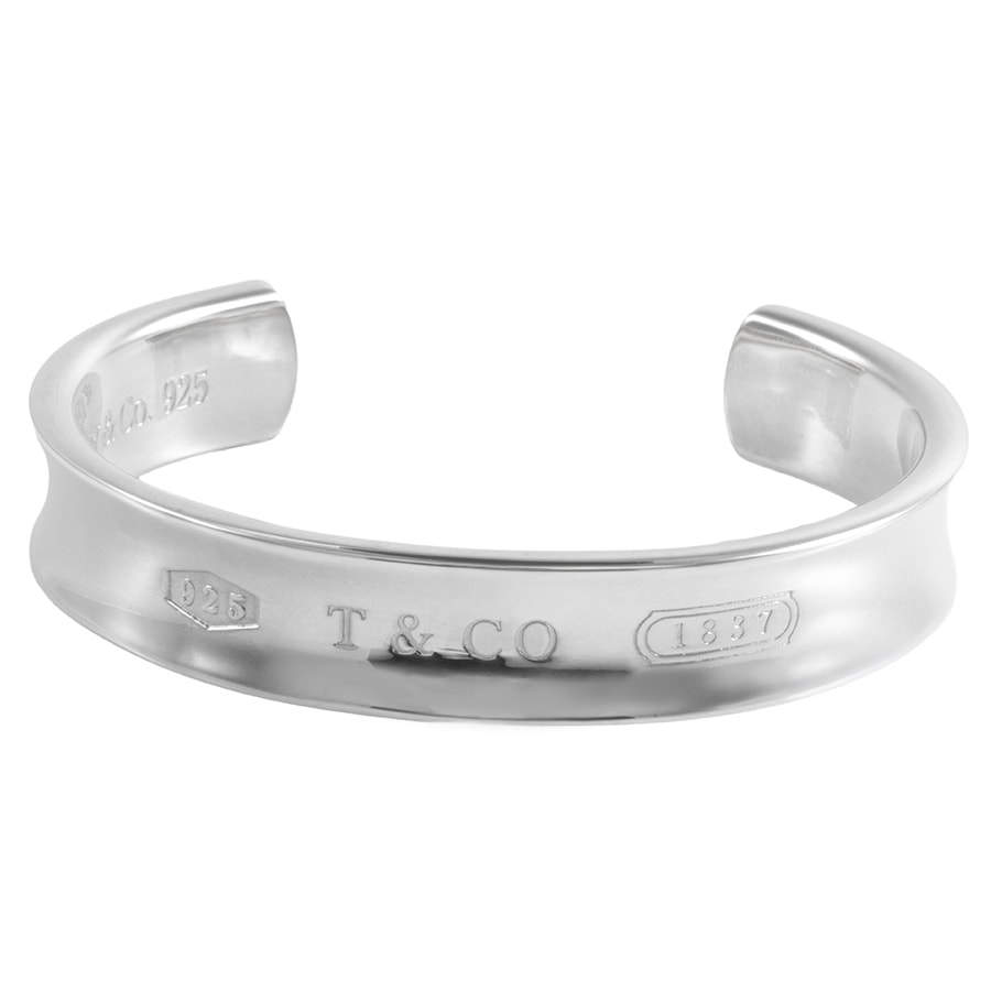 TIFFANY&Co. ティファニー 1837 カフ カフ バングル ブレスレット スターリングシルバー シルバー【中古】