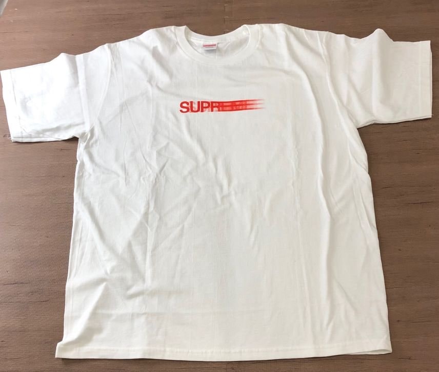Supreme Motion Logo Tee "White" (20SS)