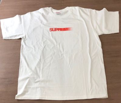 Supreme Motion Logo Tee "White" (20SS)