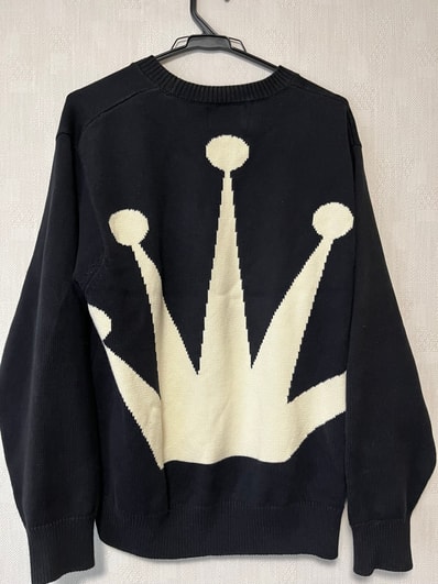 Stussy Bent Crown Sweater "Black"