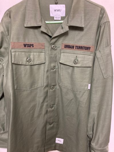 Wtaps BUDS / LS / COTTON. TWILL "Olive Drab"