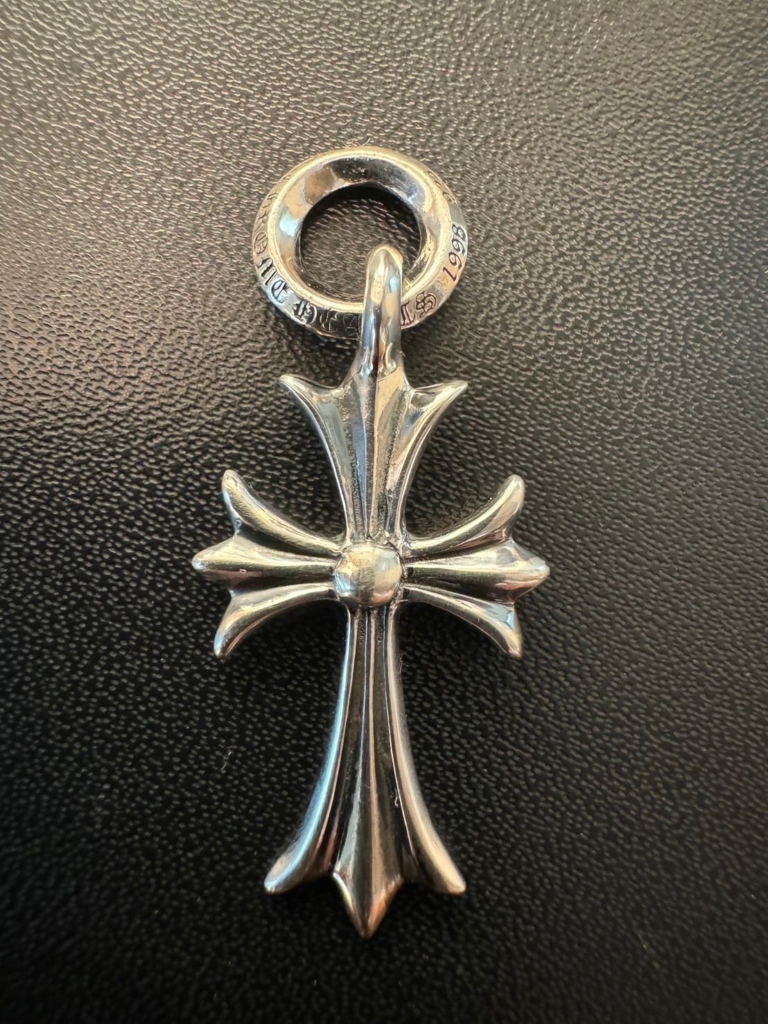 Chrome Hearts Tiny CH Cross Charm "Silver"
