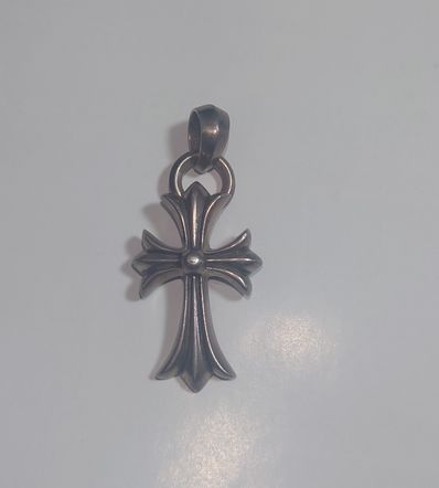 Chrome Hearts CH Cross Pendant Small / Plain Bail "Silver"