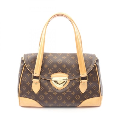 ルイ・ヴィトン LOUIS VUITTON ビバリーGM ショルダーバッグ バッグ PVCコーティングキャンバス レザー モノグラム レディース ブラウン系 M40120 【中古】