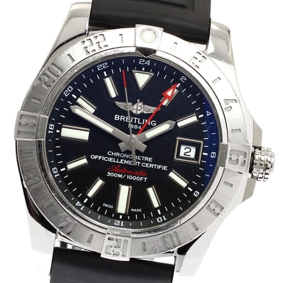 ブライトリング アベンジャーII GMT A32390 メンズ 【中古】