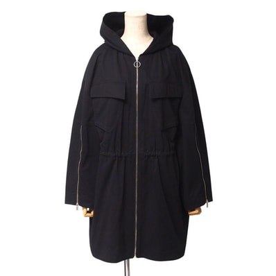 ■美品■Stella McCartney ステラマッカートニー ジャケット サイズ38 アームロゴジャケット フーディ ジップアップ コート ブランド古着【中古】20250218/RA3449