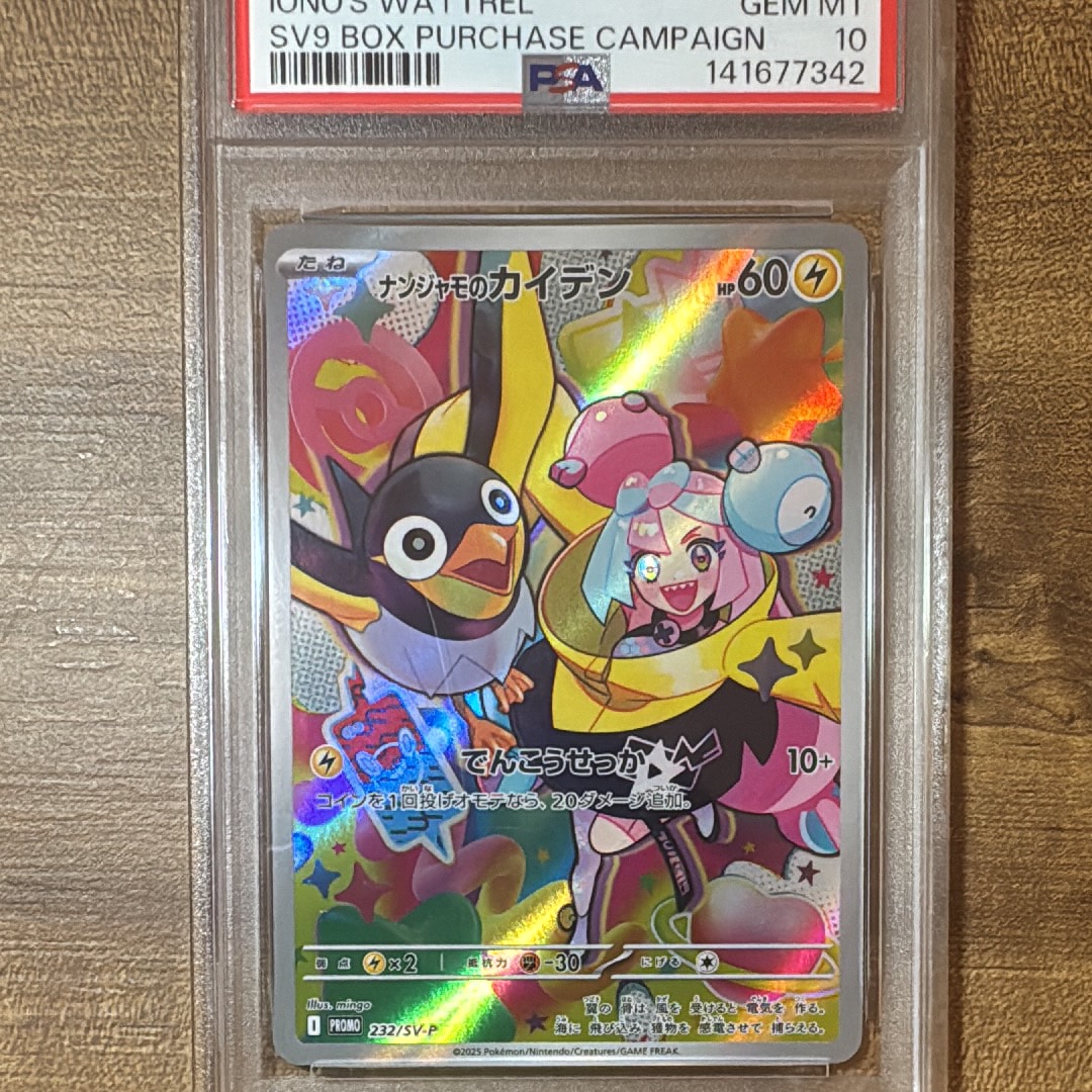 ナンジャモのカイデン P [SV-P 232](プロモーションカード「拡張パック バトルパートナーズ Box購入キャンペーン」)