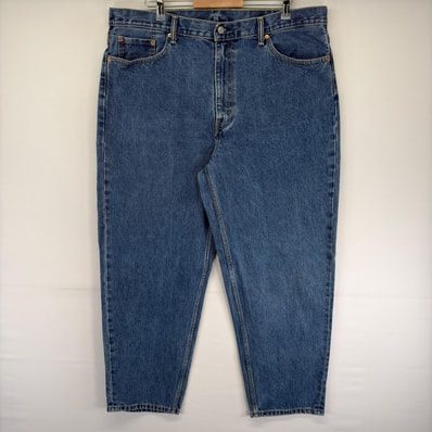 古着 リーバイス Levi's デニム パンツ 560 テーパード ジーパン ジーンズ ジッパーフライ 5ポケット w42 L32 ブルー系 メンズ