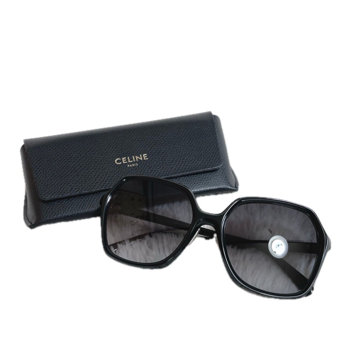 極美品 CELINE セリーヌ Classic Big Frame サングラス