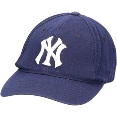 古着 90年代 プーマ PUMA MLB NEW YORK YANKEES ニューヨークヤンキース ベースボールキャップ 6パネルキャップ フリーサイズ相当 ヴィンテージ/gaa005763