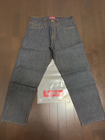 Supreme Rigid Loose Fit Selvedge Jean "Rigid Indigo"