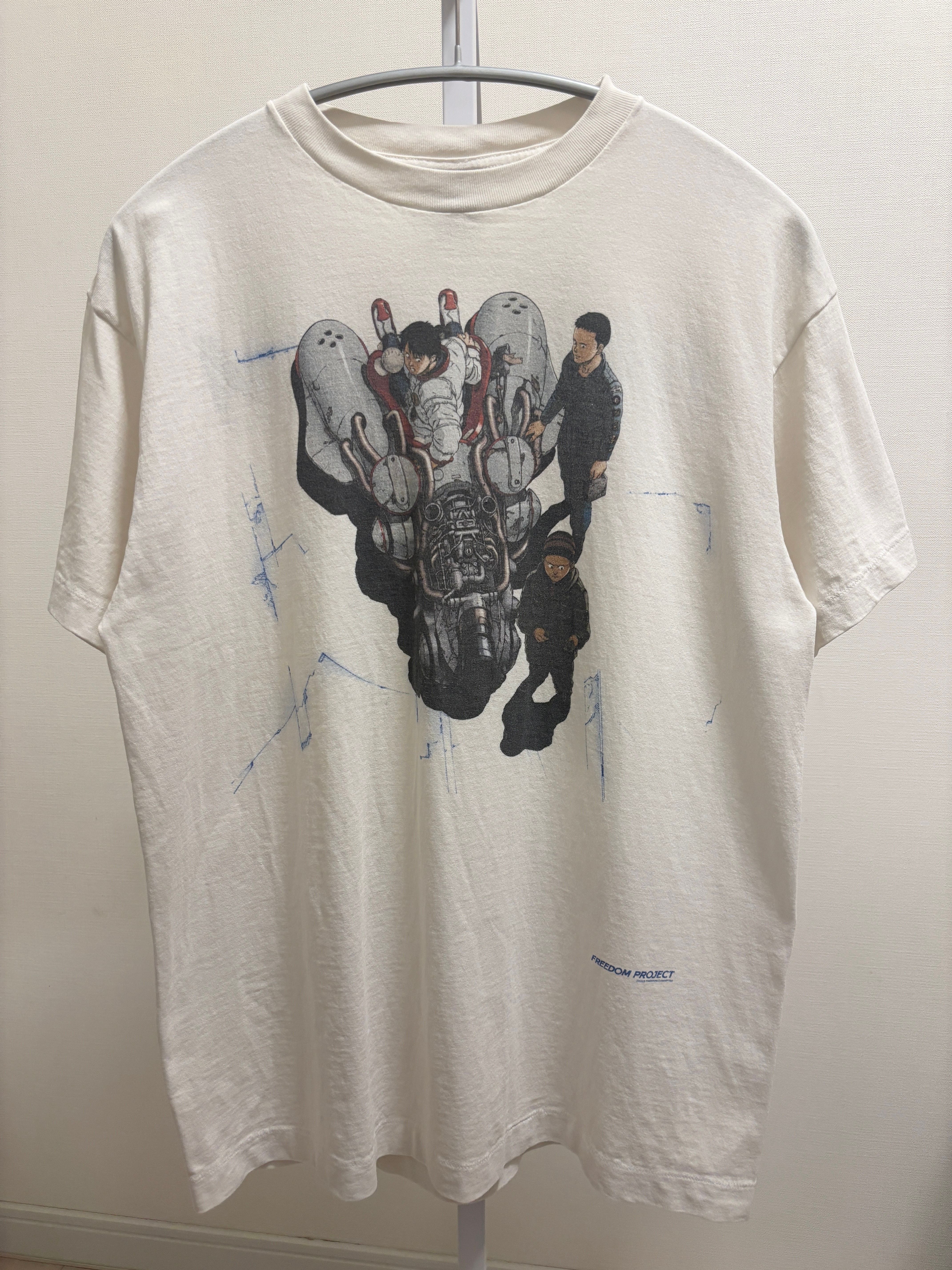 SAINT Mxxxxxx 24SS x FREEDOM Bike Short Sleeve T-Shirt "White"